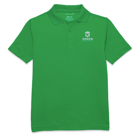 Adult Short Sleeve Performance Polo - SOLD IN PERSON ONLY @ GREENVILLE MIDDLE CAMPUS