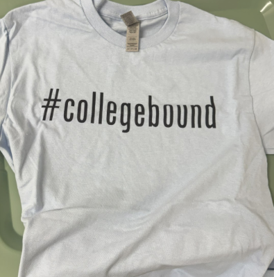 #collegebound short sleeve T-shirt - SOLD IN PERSON ONLY @ GUHS CAMPUS