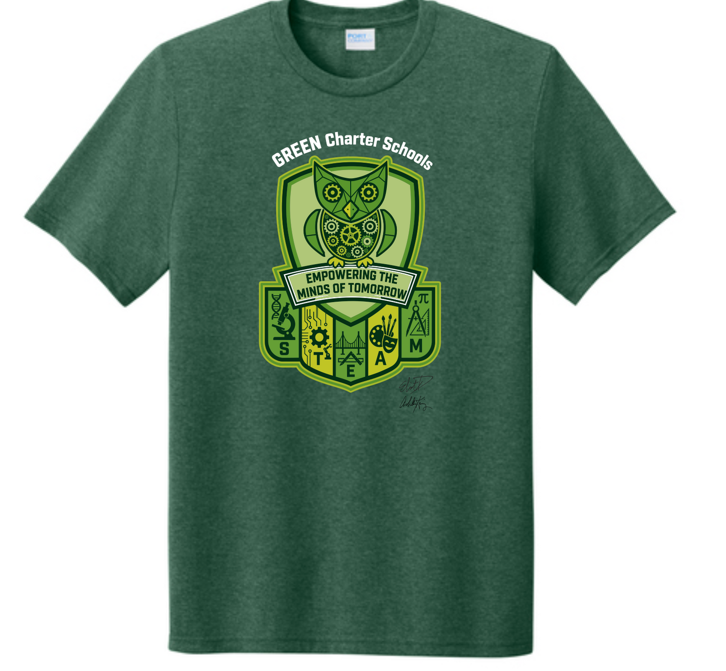 Youth & Adult GREEN Charter STEAM - King & Deligny Design