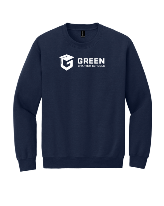 Youth & Adult GREEN Charter Crewneck